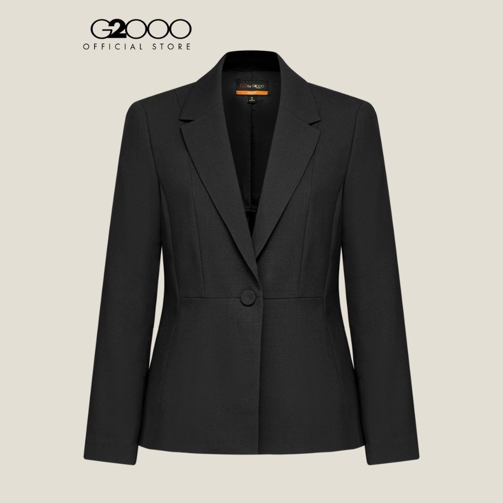 G2000 เสื้อสูทสำหรับผู้หญิง Easy Fit ทรง Easy Fit รุ่น 5121127499 สีดำ
