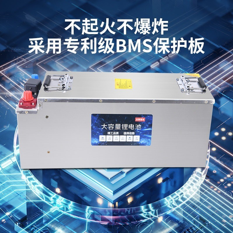 24V 12V LiFePO4 Battery Truck Start Marine High Capacity Parking AC