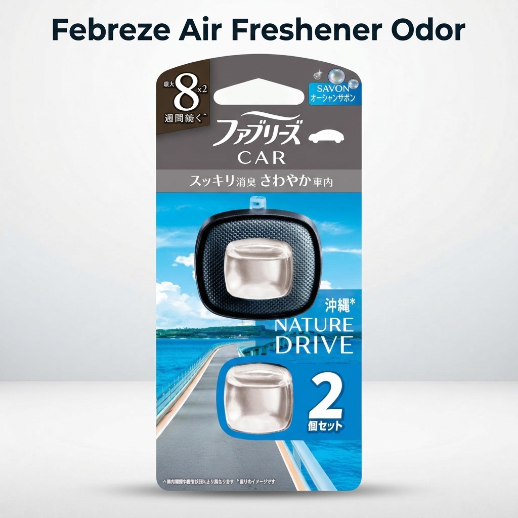 น้ำหอมปรับอากาศในรถ Febreze กำจัดกลิ่น | Febreze Car Air Freshener & Odor Eliminator