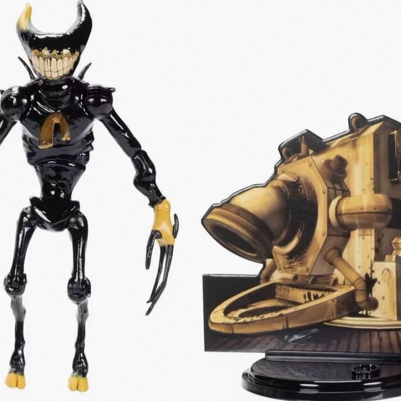 American ของแท้ Bendy and the InkDemon Bendy and the Ink Robot Action Figure Demon Bendy v