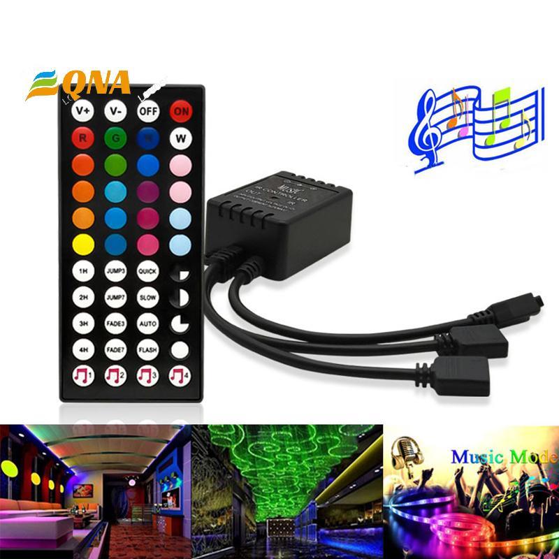 [QNA] DC12V 44 Keys Music IR Controller Remote สําหรับ RGB LED Strip เพลง IR controller ใหม่