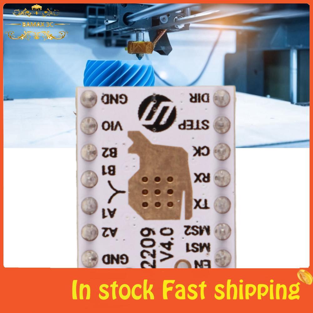 bamaxis Ultra Mute 3D เครื่องพิมพ์ TMC2209 V3.1 Stepper Motor ไดร์เวอร์โมดูลฮีทซิงค์อัพเกรดสำหรับ TM