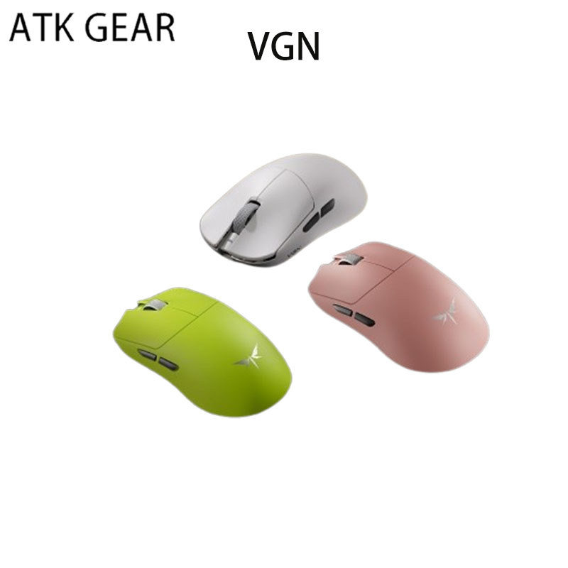 VGN Dragonfly F2 PAW3950 เมาส์สําหรับเล่นเกมสามโหมดล้อสีทองน้ําหนักเบา