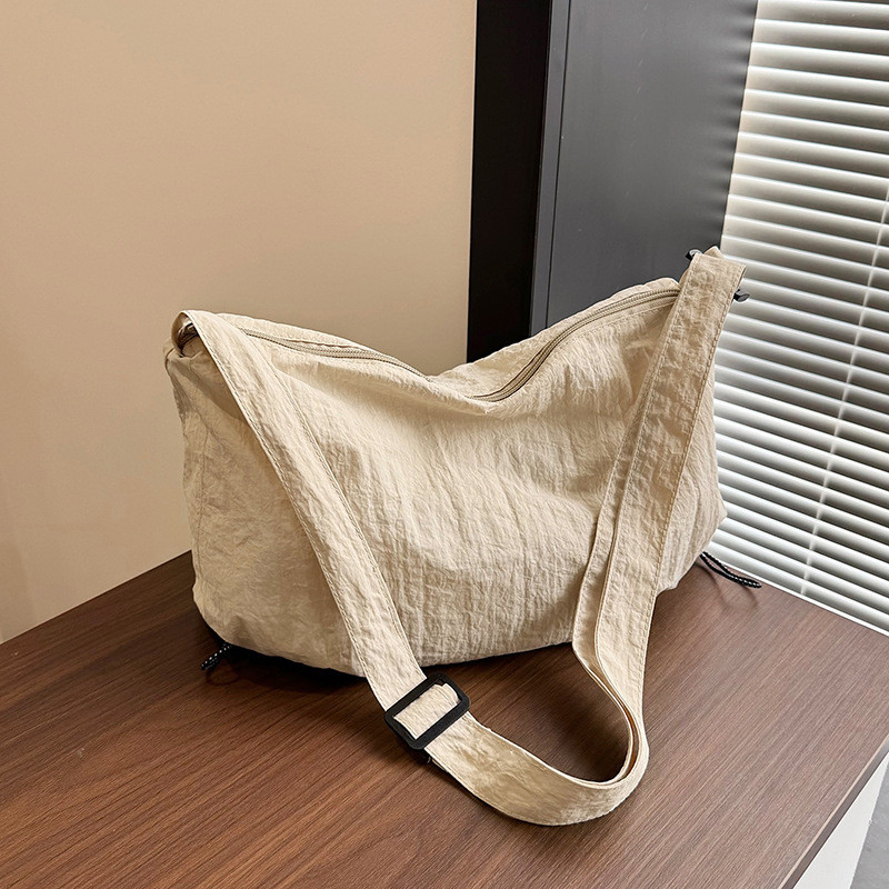สุภาพสตรีขนาดใหญ่-ความจุไนลอน Tote Bag Messenger Bag All-Match