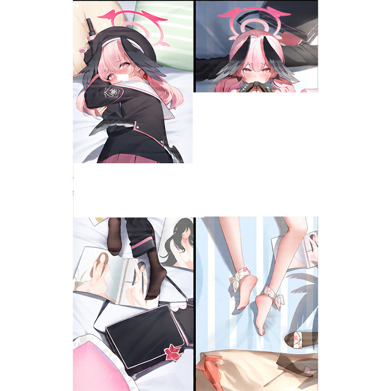 Blue Archive SHIMOE KOHARU อะนิเมะกอดหมอน Body Case Cover 150x50 อื่นๆอะนิเมะของสะสม