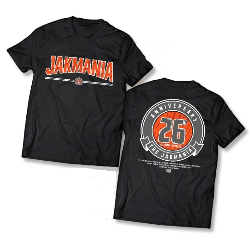 เสื้อยืด Jakmania Anniversary 26 Years