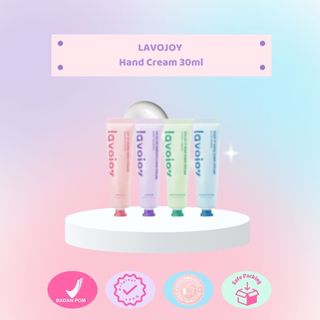 LAVOJOY Hand Cream Series 30ml | Krim Mencerahkan dan Melembabkan Kulit Tangan Hand Cream 4 Varian