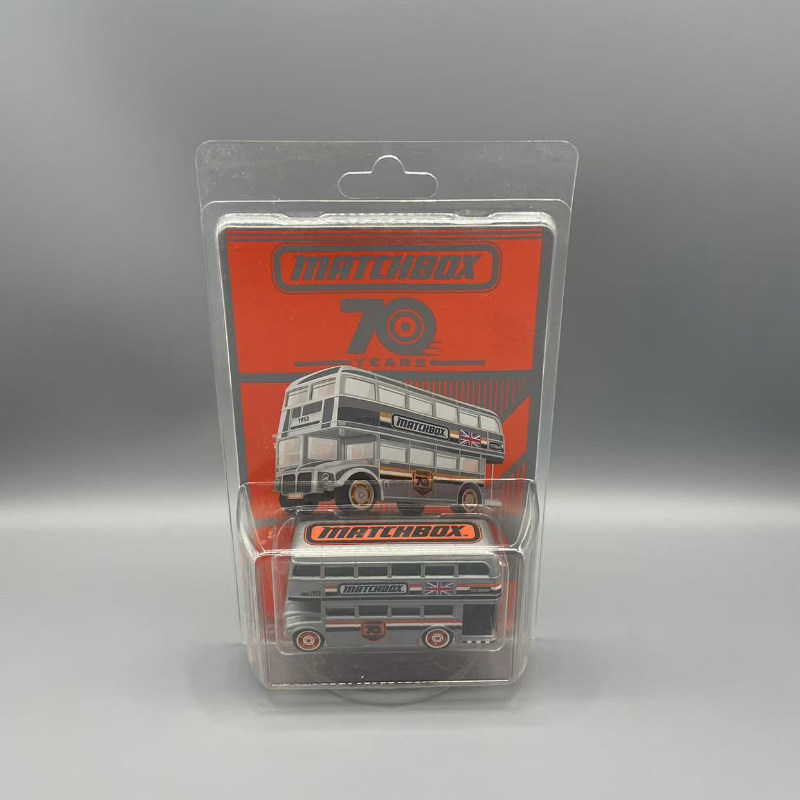 ❀ 70th Anniversary Bonus Commemorative Car London Double Decker Bus Alloy Car