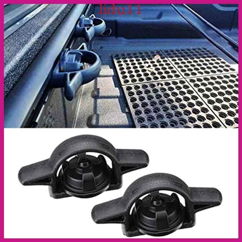 LID 2 ชิ้น Tie Downs Rail Bed Cleats Ram-Rail ระบบ Pickup Cargo Trunk Hook อุปกรณ์เสริมสําหรับ 2005-