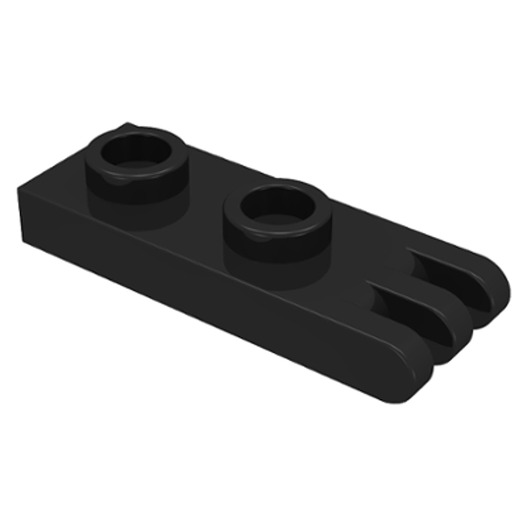 Brick2cube Part - Hinge Plate 1 x 2 with 3 Fingers on End - Hollow Studs - 4275b