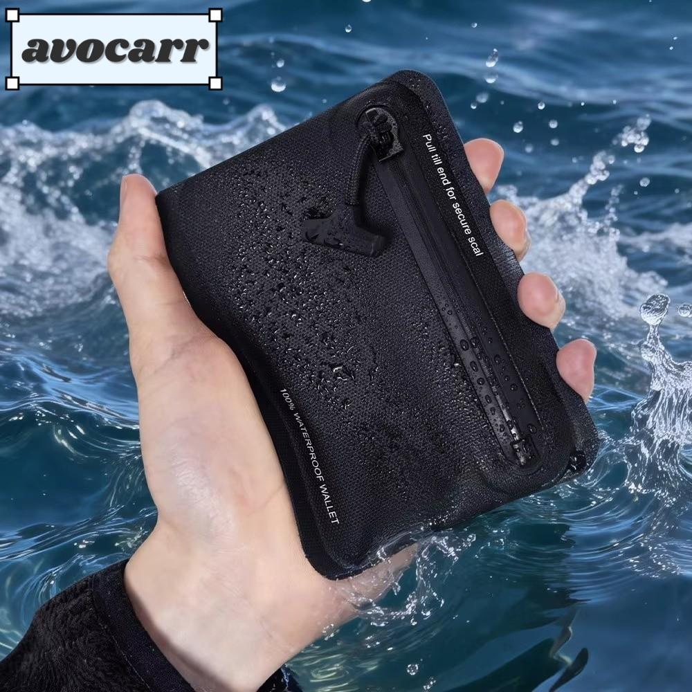กระเป๋าใส่เหรียญ Avocar กันน้ำ พกพาสะดวก สไตล์ EDC แบบซิป