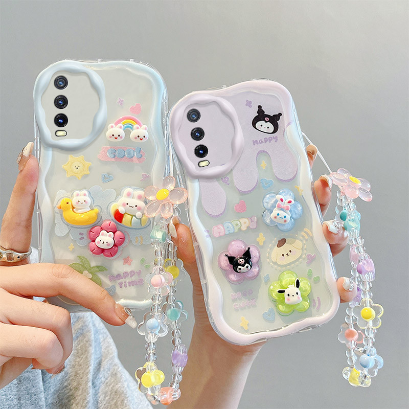 เคส Vivo V2026 / V2029 / V2043 / V2048 / V2027 / V2032 TPU เคส BBNYGZ1 ซองมือถือแอนิเมชัน 3D มิตน่าร