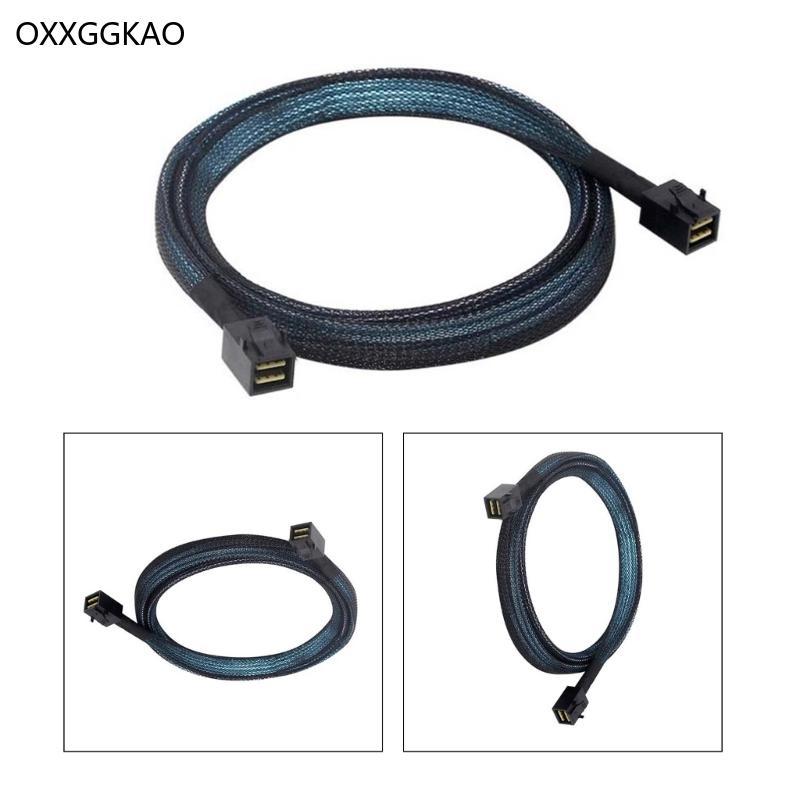 OXXGGKAO ทนทาน SFF 8643 ถึง SFF 8643 สายแปลงสําหรับอุปกรณ์ต่างๆ