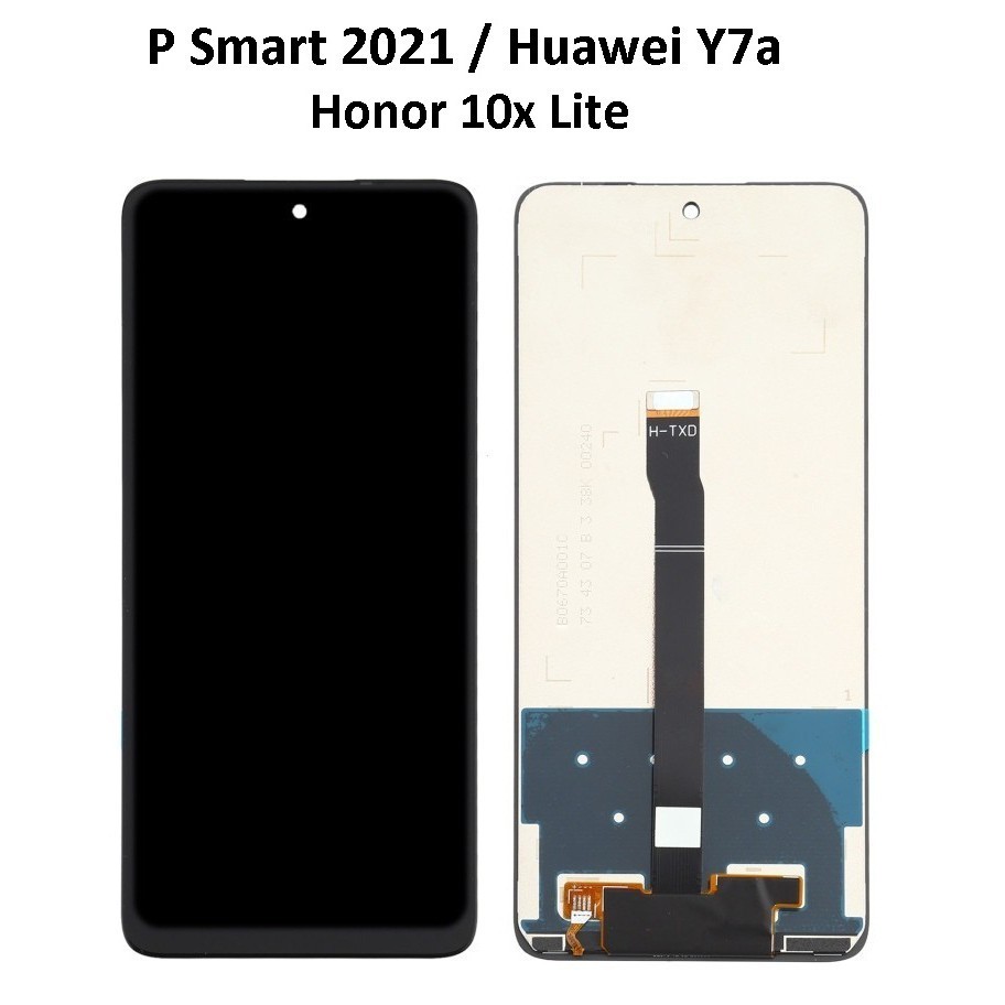 HW Y7a / P Smart 2021 / Honor 10x Lite LCD 6.67" จอแสดงผล + กระจกหน้าจอสัมผัส Digitizer Psmart 2021 