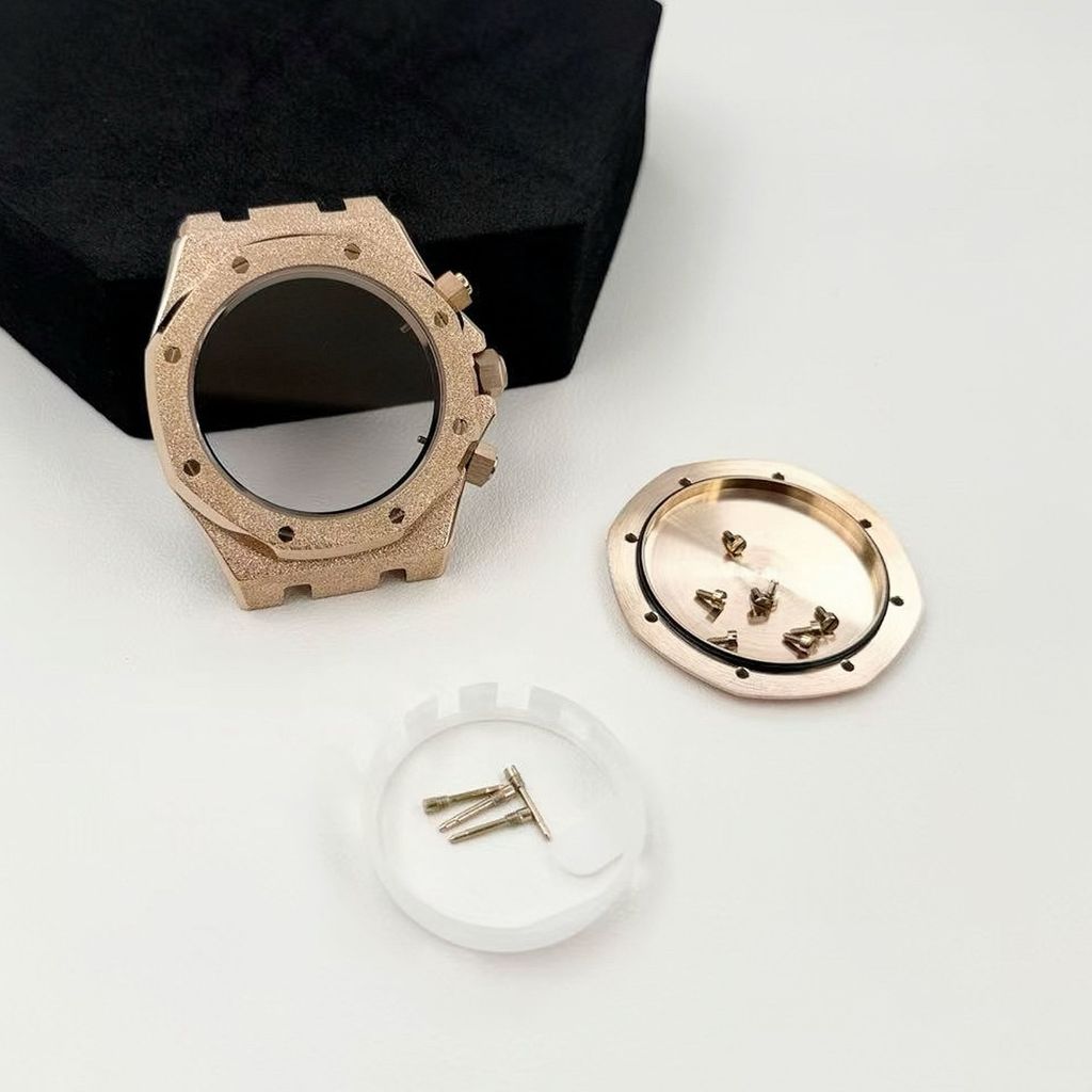 New Farm Oak ดัดแปลง VK63 Case Chronograph Watch Accessories 41MM Case เหมาะสําหรับ VK63 Quartz Move
