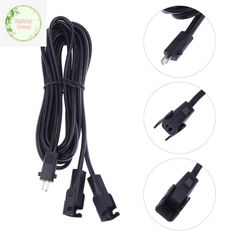 BigBabyHouse สายไฟสําหรับ Recliner 1 ถึง 2 เก้าอี้นวดอเนกประสงค์สาย 2 Pins สายทดแทนสําหรับโซฟาปรับเอนยกเก้าอี้ TH