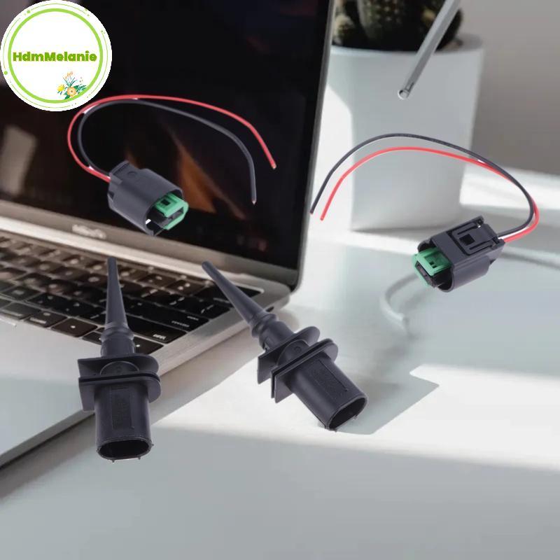 HDMM Connector Plug Ambient ภายนอกเซ็นเซอร์อุณหภูมิอากาศสําหรับ 1 6 7 Series E39 E46 X3 X5 X6 Z4 Z8 