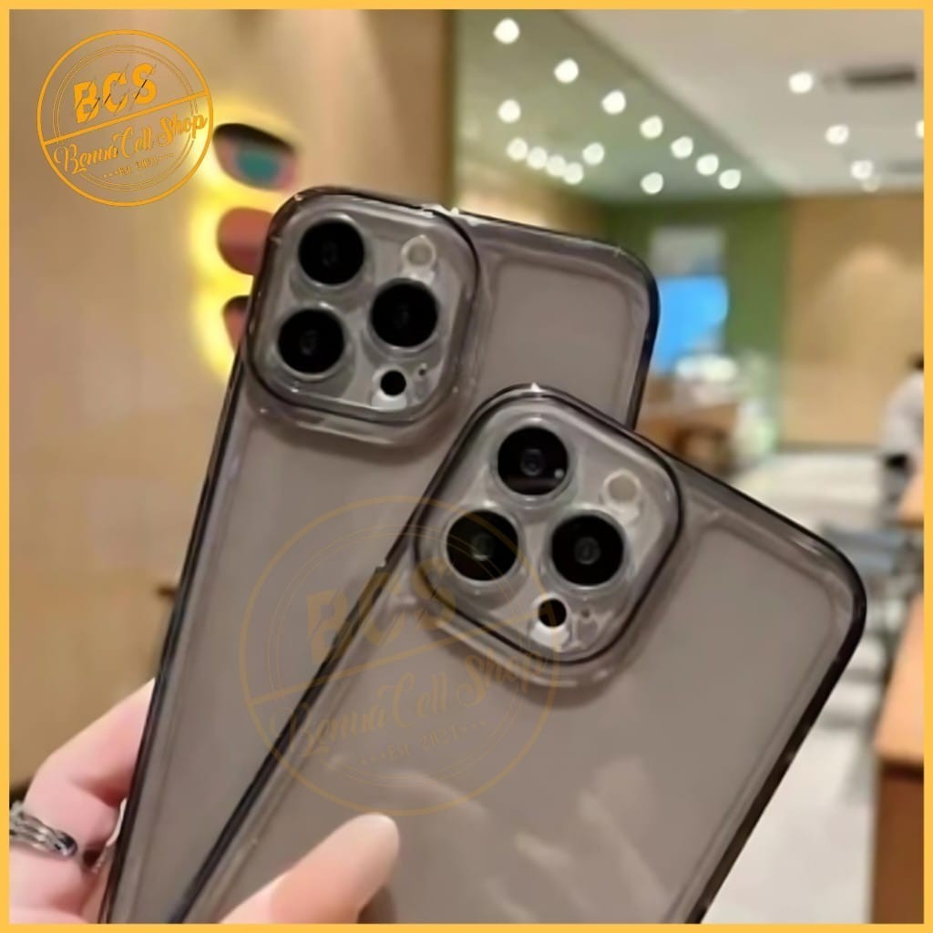 BCS - SOFTCASE SPACE GREY SAMSUNG A30S A50 A50S A51 A52 A52S A53 A54 A55 A56 A6 PLUS A7 2018 A70 A71