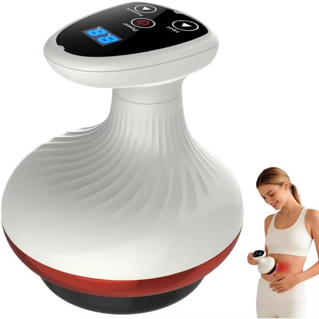 Vacuvia สําหรับเซลลูไลท์,Frmer,More Toned ,Vacuvia เครื่องนวดดูดเซลลูไลท์, นวดลึก, ความหนาแน่นตามธรรมชาติ, 9 ระดับการดูดและความร้อน, เซลลูไลท์สําหรับขา, แขน, ลด (A)
