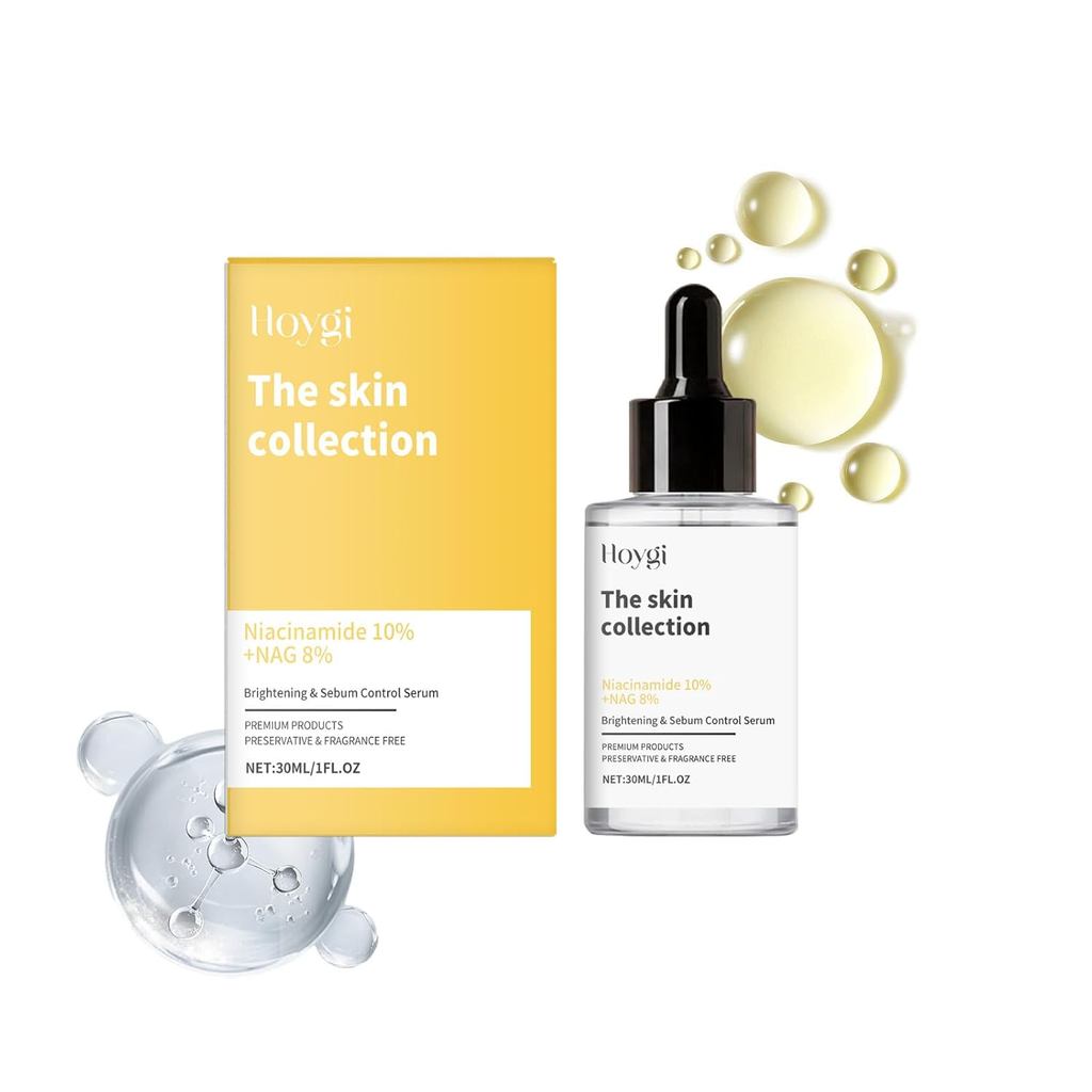 The Skin Collection Niacinamide 10% + NAG 8% Brightening & Sebum Control Serum, 30ml, 1 fl oz, Sensi