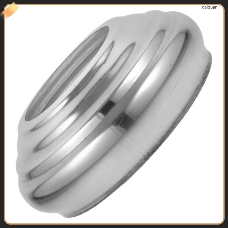 Silver Stainless Steel Garden Sphere Stand Multi-Function Holder สําหรับเสาธงและจอแสดงผลกลางแจ้ง daq