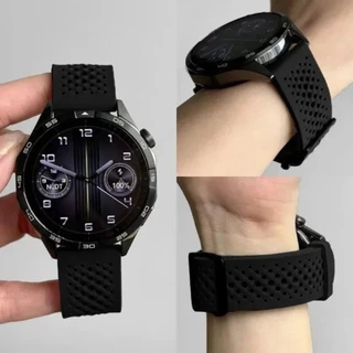 สายรัดสําหรับ ​​​​​​​Amazfit Bip Max/Bip 6 สร้อยข้อมือแบบนุ่มสําหรับ Amazfit GTR4/3/2 stratos/Balance 2/1/Bip5/Bip5 Pro สายซิลิโคน