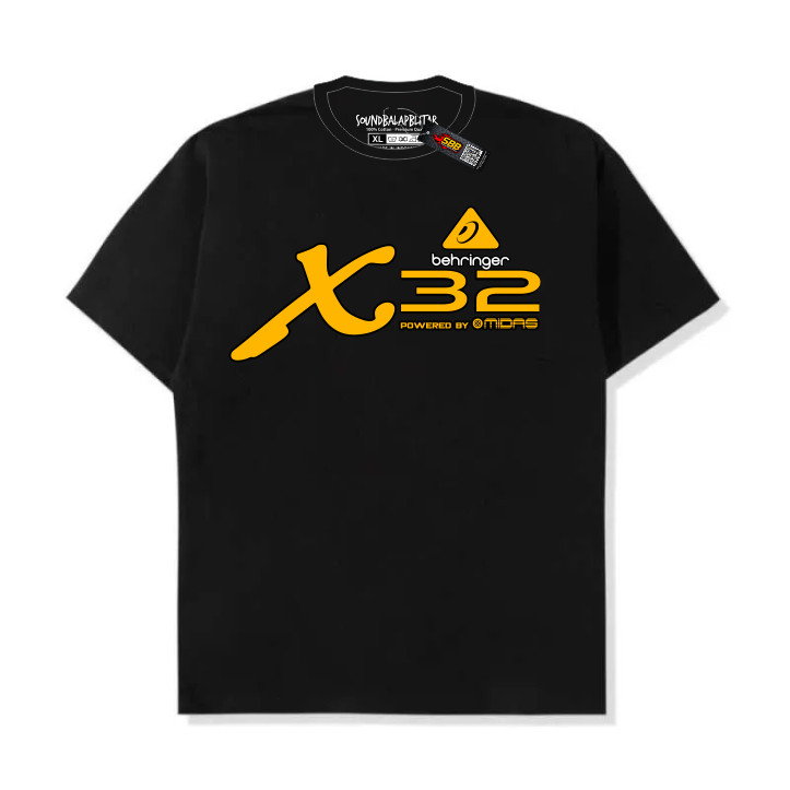 Blitar Racing Sound - Behringer X32 Crew Sound System Distro เสื้อยืด S_5XL