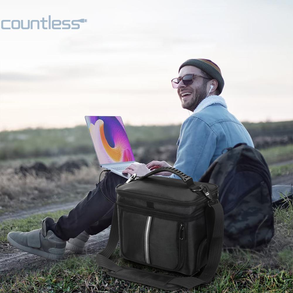 ป้องกันกระเป๋ากันน้ําสําหรับ BLUETTI EB3A 268Wh LiFePO4 แบตเตอรี่สํารอง