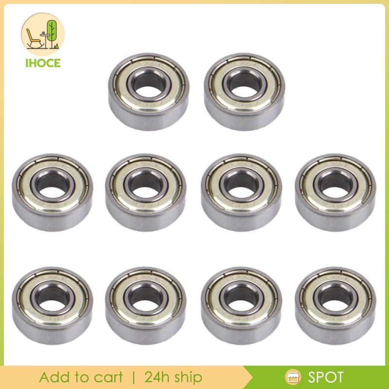 [Ihoce] 10 ชิ้น -7 608 สเก็ตบอร์ด Longboard Bearings, Inline Skate Bearings Roller Skate Bearings St