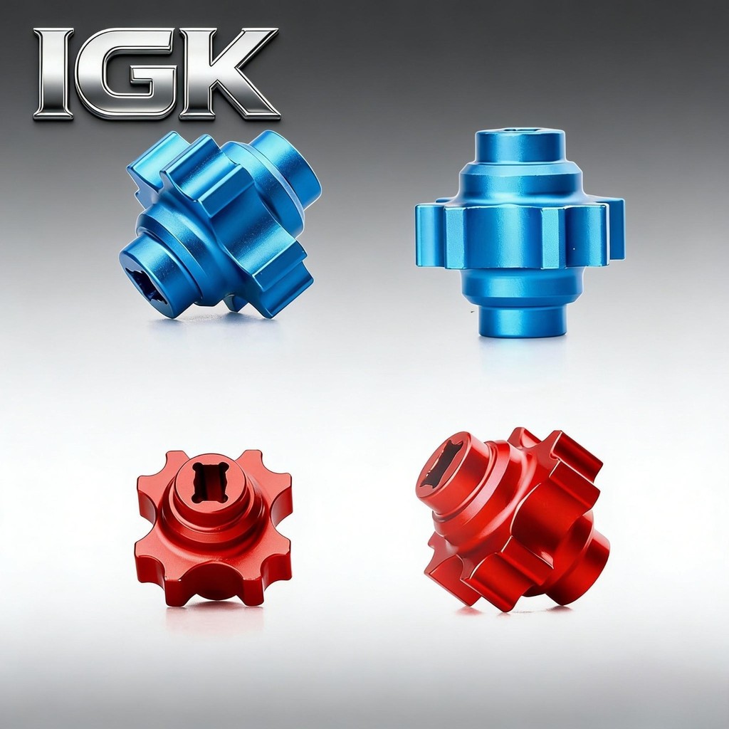 546649 ล็อคเฟืองท้ายอลูมิเนียม - อัพเกรดสําหรับ Tamiya TT02/TT02B/TT02T/TT02D 1/10 RC Car