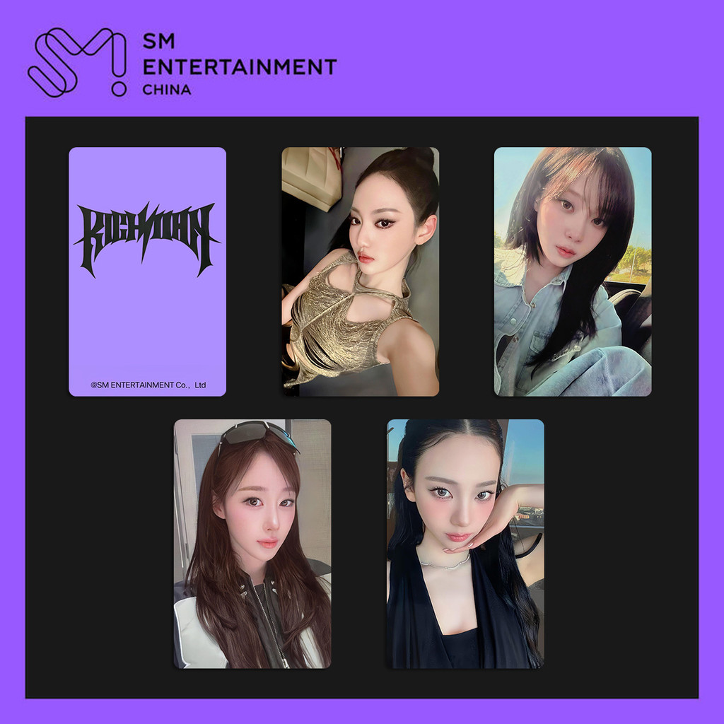 4-6pcs Rich Man Lomo การ์ด SMTOWN 30th Anniversary Dirty Work Whiplash อัลบั้ม Photocards Hot Mess W