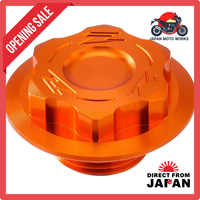 ZETA RACING Steering Stem Bolt Orange M20x27-P1.5 L=11.5 Aluminum Anodized Dress-Up Dirt Freak DIRTF