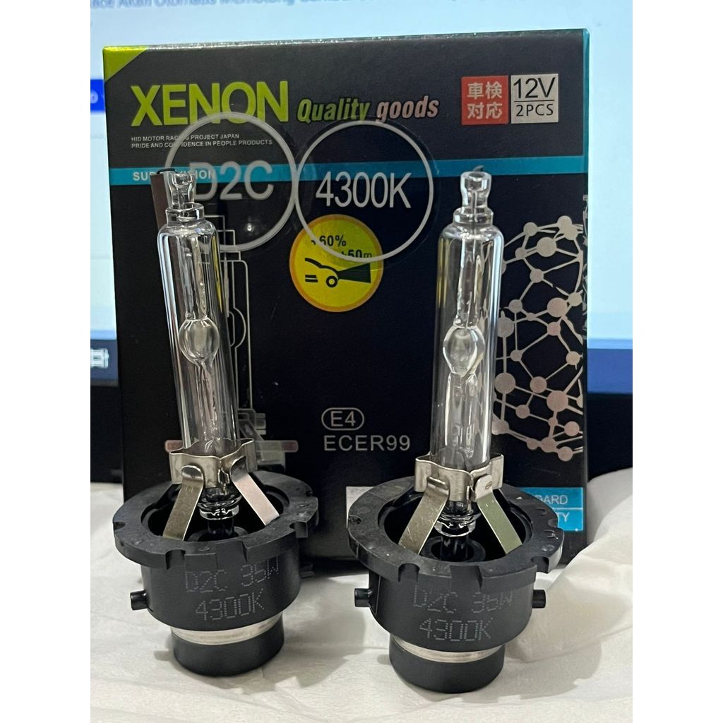 ไฟรถยนต์ HID หลอดไฟ LED D2S D2R D2C D4S D4R D4C 4300K nissan juke serena h1 alphard