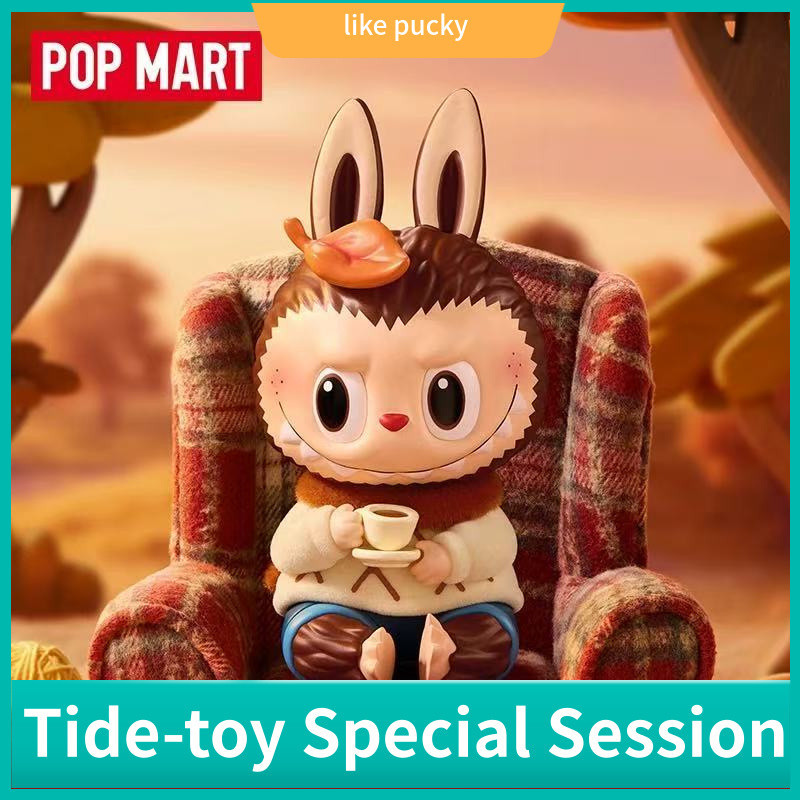 POPMART POPMART POPMART ZIMOMO Warm Sweater Figure Hanging Card LABUBU Gift