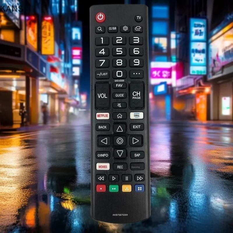คัน 1 ชิ้น Akb75675304 รีโมทคอนโทรลสากลสําหรับ Lg สมาร์ททีวีรุ่น 32Lm5620Bpua 32Lm570Bpua 32Lm620Bpu
