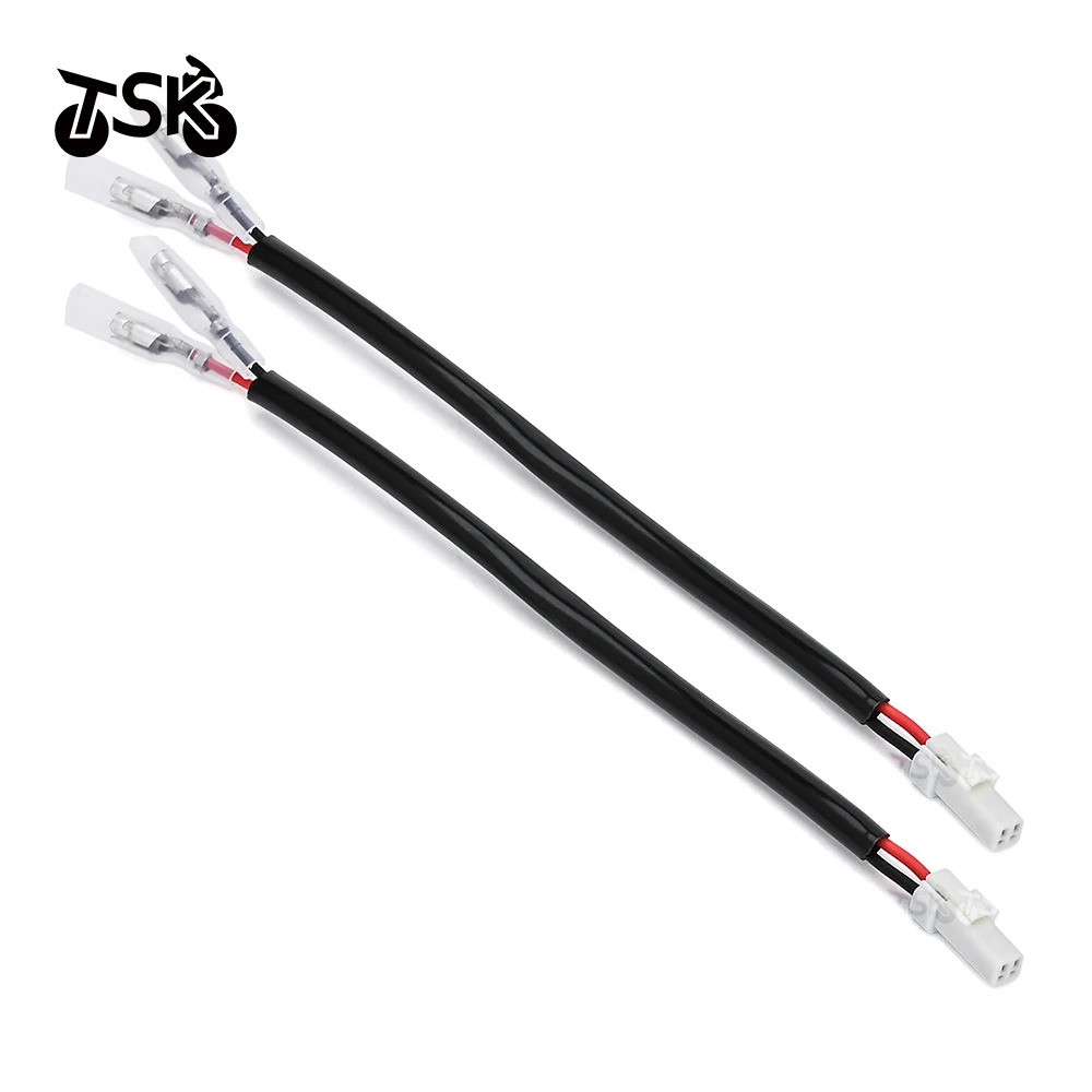 อะแดปเตอร์สายไฟปลั๊กตัวเชื่อมต่อ 2 สายไฟสําหรับ KTM 125 200 250 690 790 990 DUKE SMC-R สายเชื่อมต่อไ