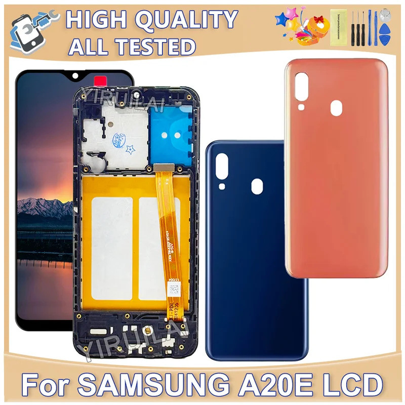 5.8 สําหรับ Samsung Galaxy A20E LCD หน้าจอสัมผัสจอแสดงผล Digitizer Assembly สําหรับ Samsung Galaxy A