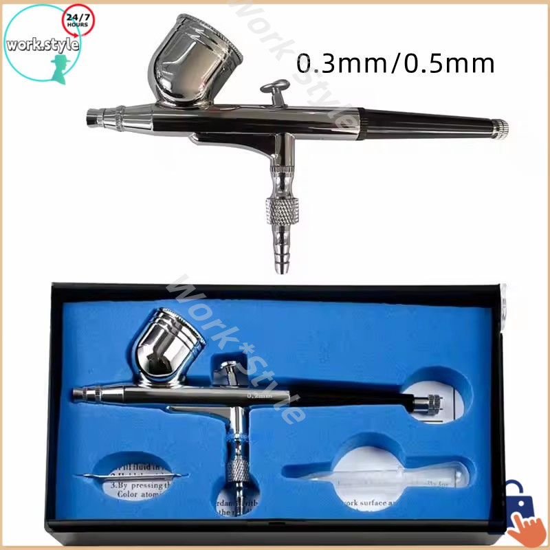 ☄จัดส่งทันที☄หัวพ่นขนาด ปากกาแอร์บรัช แอร์บรัช ปากกาพ่นสี  Airbrush HD-130 เหมาะสำหรับใช้พ่นสีงานโมเดล