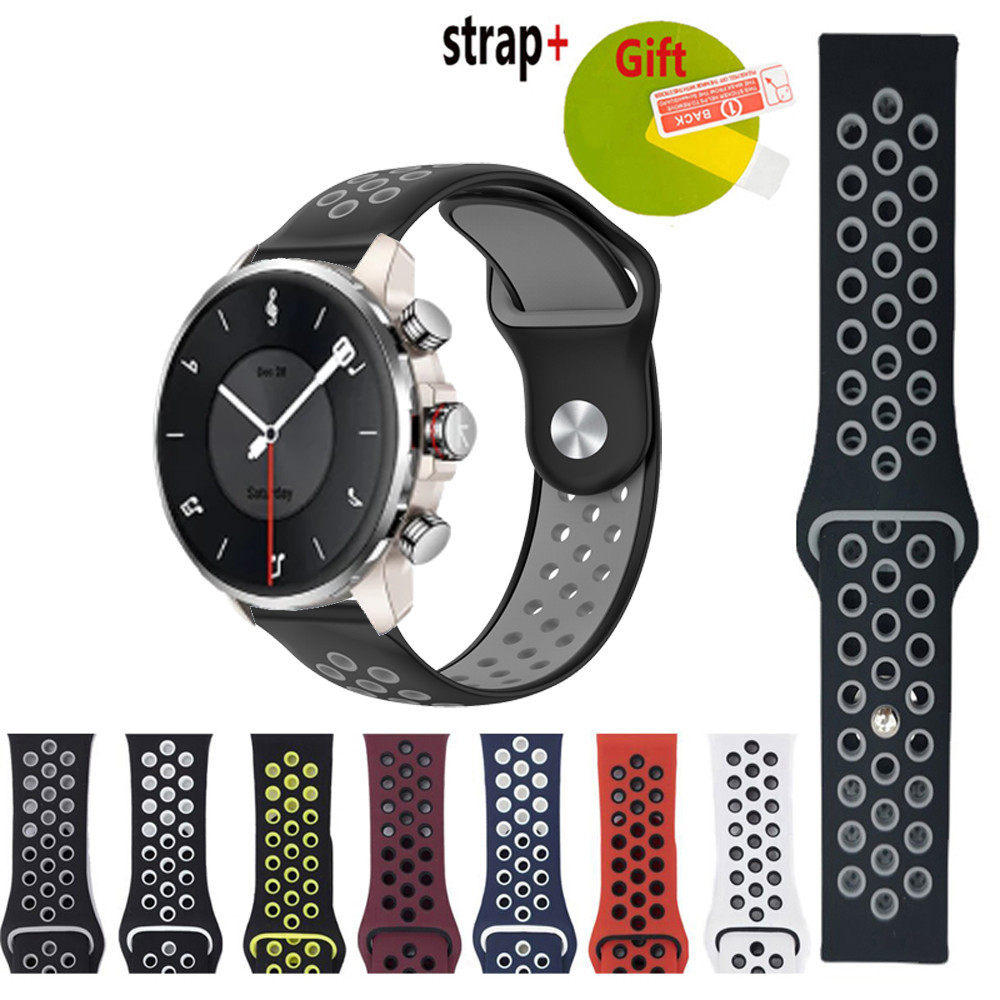 Kieslect Kr3 Strap Smartwatch Silicone Band WristBand Kieslect Kr 3 pro 2 ฟิล์มกันรอยหน้าจอสร้อยข้อม