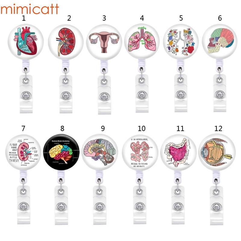 Mim Doctor Nurse Work Chest Pocket Card Holder ID Card Holder Badge Accessories