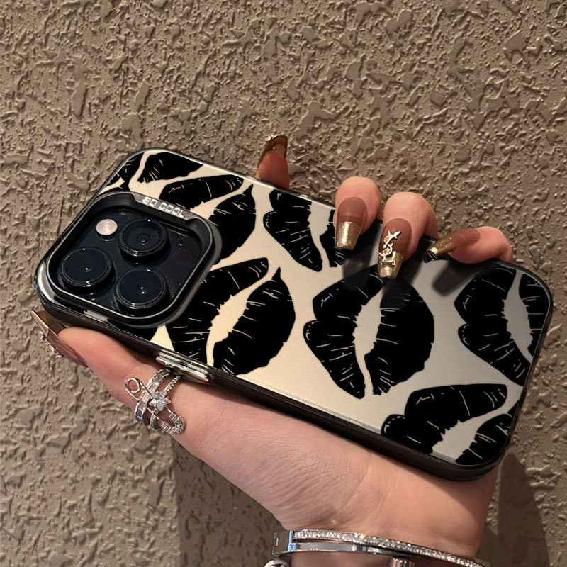 เคส IMD สําหรับ Samsung GalaxyA73,A74,A70S,A55A54,A57,A56,A52,A51,A24,A16,A15,A14,A13 4G,5G.Black li