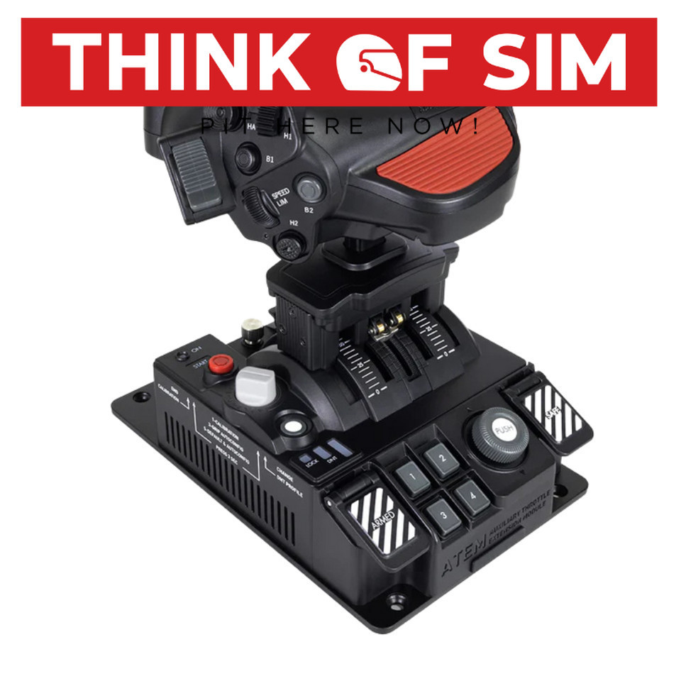 VKB Sim STECS Space Throttle System – Mini Plus | HOTAS Controller | Adjustable Detent & Hall Sensor