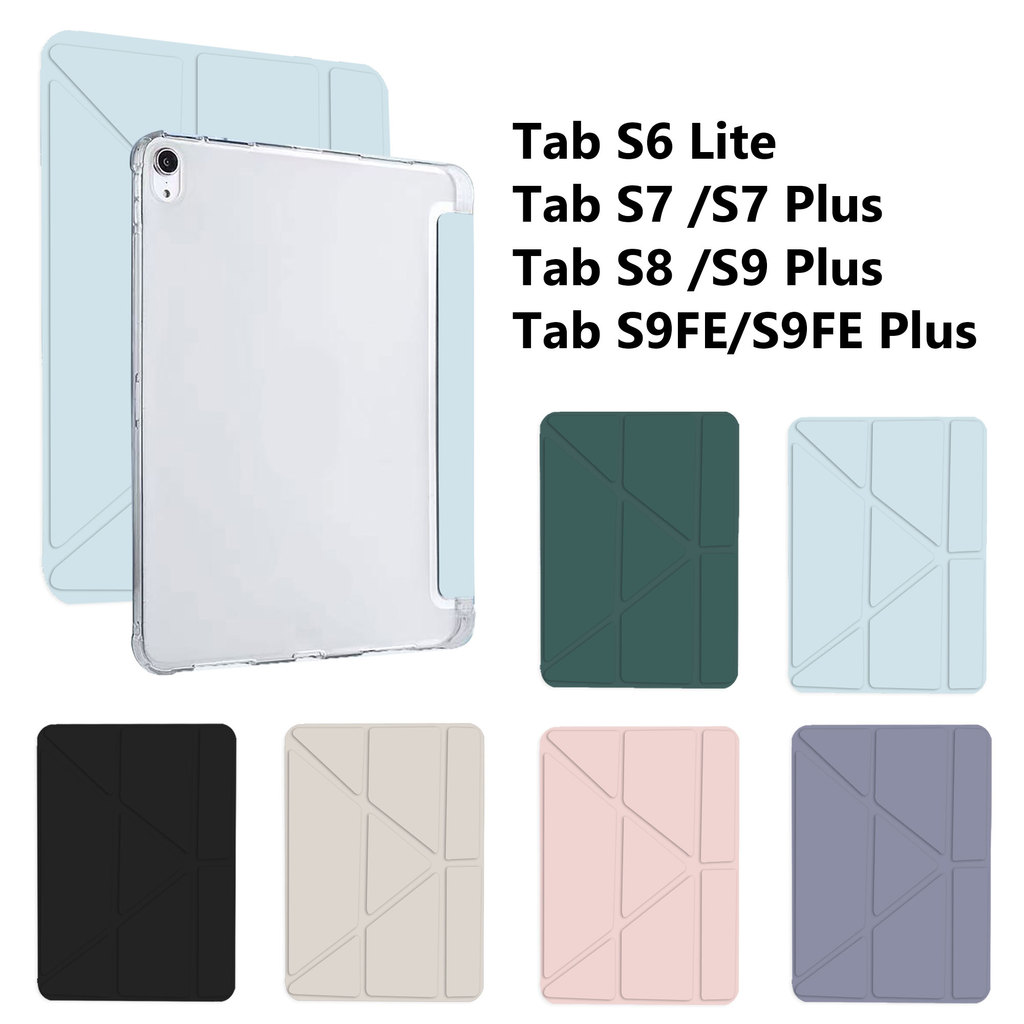 เคสฝาพับเคสกันกระแทก เคส สำหรับ SAMSUNG Galaxy S7 S8 S9FE A7 lite Tab S6 lite S9+ S10Lite Tab A8 A9 Plus มีช่องใส่ปากกา