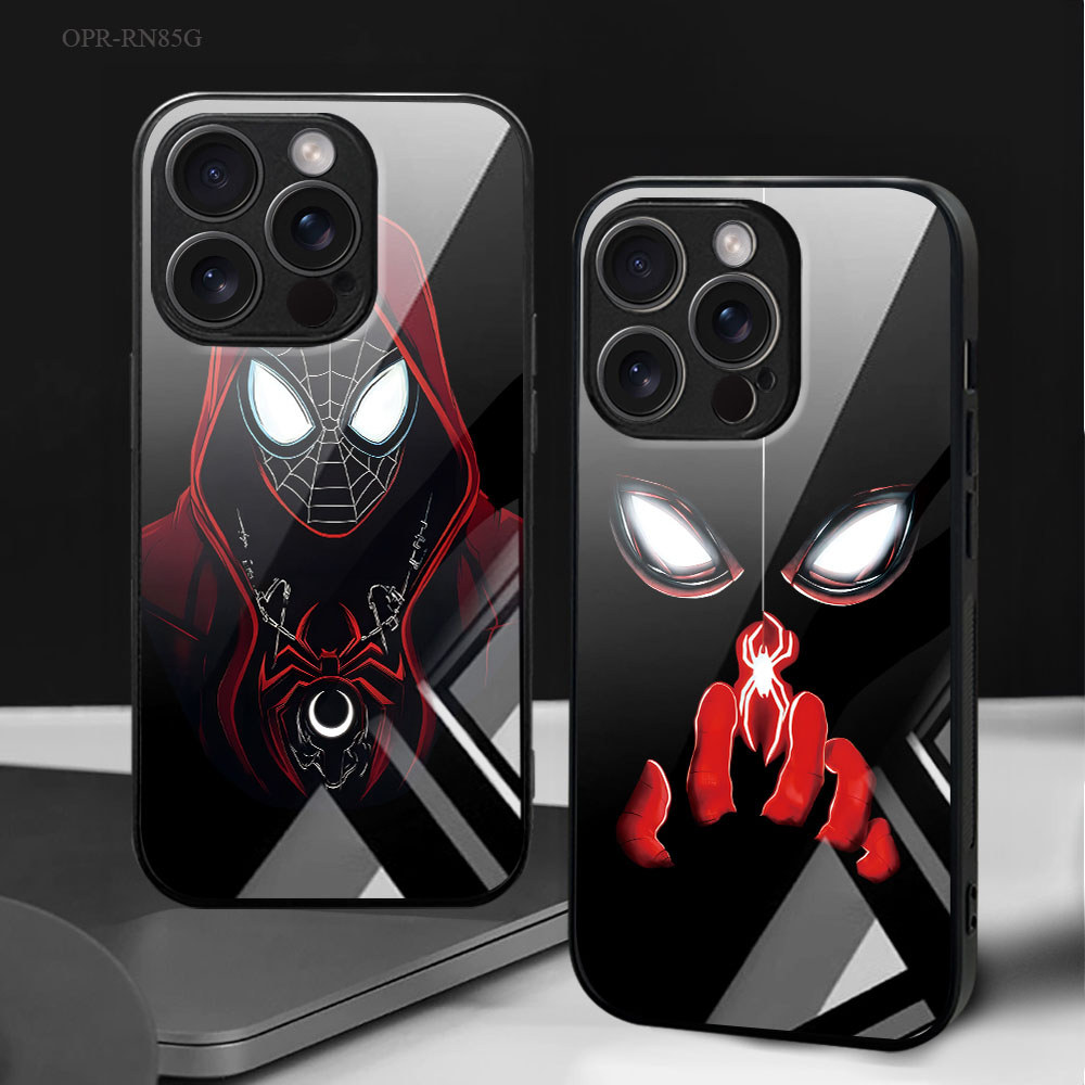 OPPO Reno 8 8Z 7 7Z 6Z 6 5 4 2F F11 F9 F7 F5 Pro Youth 4G 5G เคสออปโป้ Hat Boy Glass Case BL