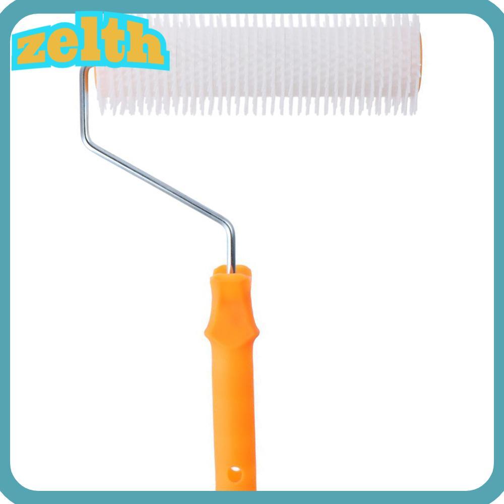 ZELTH Spike Roller, พลาสติก Durability Latex Floor, Paint Brush Roller 23 ซม./9 Leveling Screed Epox