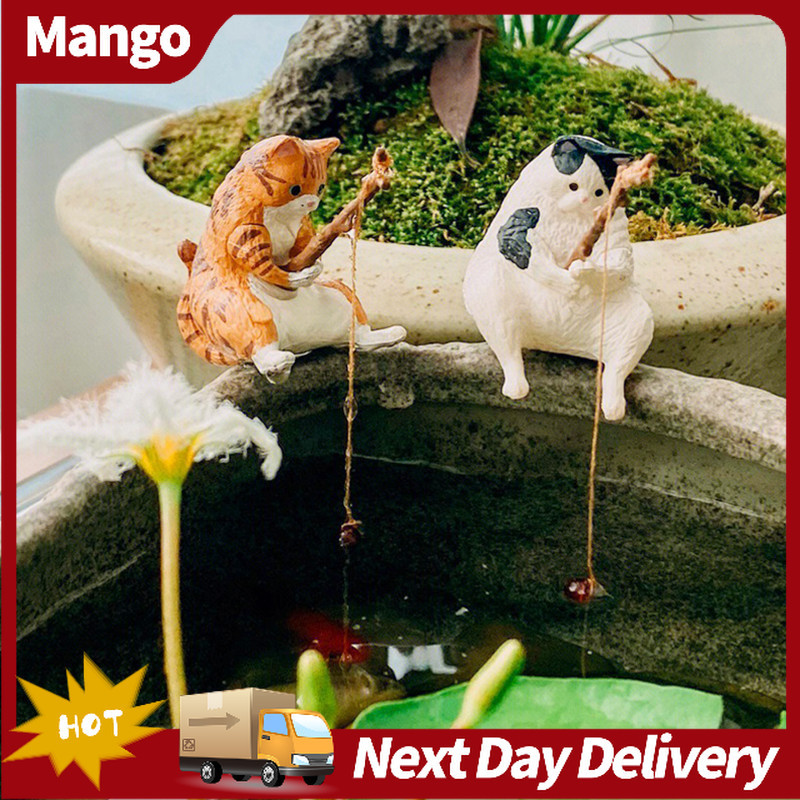 ของตกแต่งแมวน้อยตกปลา, ของตกแต่งตู้ปลา, ของตกแต่งไมโครแลนด์สเคปในรถยนต์, ของตกแต่ง DIY, ของขวัญ