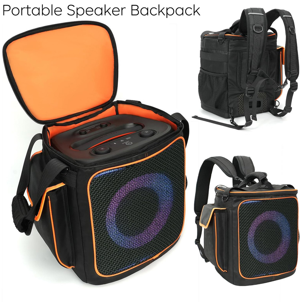 ป้องกันลําโพงกระเป๋าเป้สะพายหลังสําหรับ JBL PartyBox Encore2 Essential แบบพกพาลําโพง,กระเป๋าลําโพงสํ