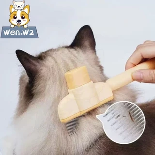 wen.W2 หวีเข็มขัดขนคุณภาพสูง สำหรับแมวสุนัข กำจัดขนร่วงขนหลุด ทำความสะอาดง่าย ไม่เจ็บผิวสัตว์