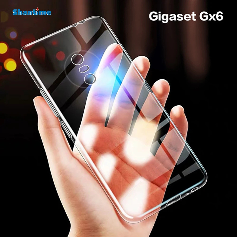 สําหรับ Gigaset Gx6 เจลพุดดิ้งซิลิโคนโทรศัพท์ป้องกันกลับสําหรับ Gigaset Gx6 Pro Soft Tpu กรณี 6.6 นิ