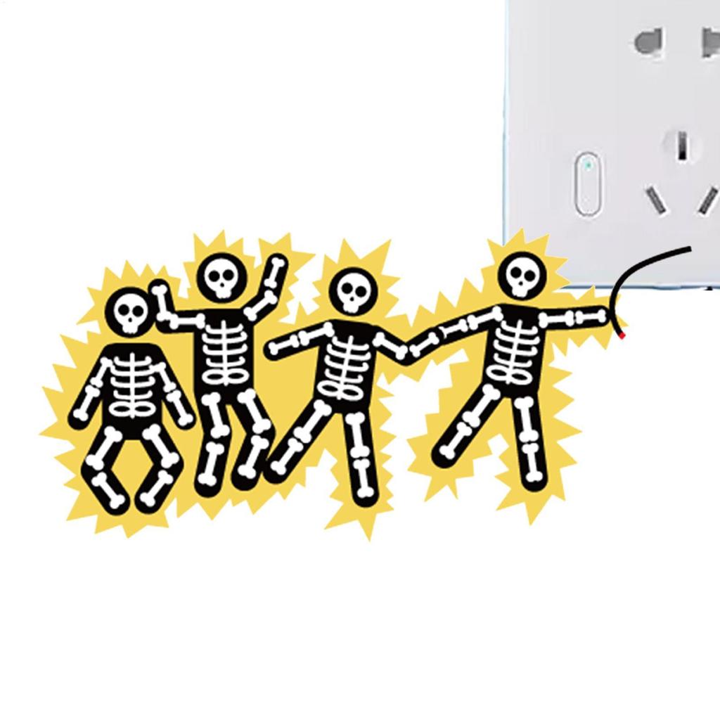 Warning Electric Safe Sign Indoor Outdoor Caution Warning Sign Waterproof Danger Electrical Removabl